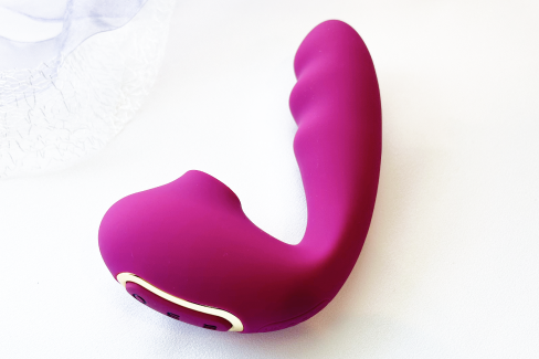 吸ってくれて人肌にあったかいバイブ♡「TARA2」